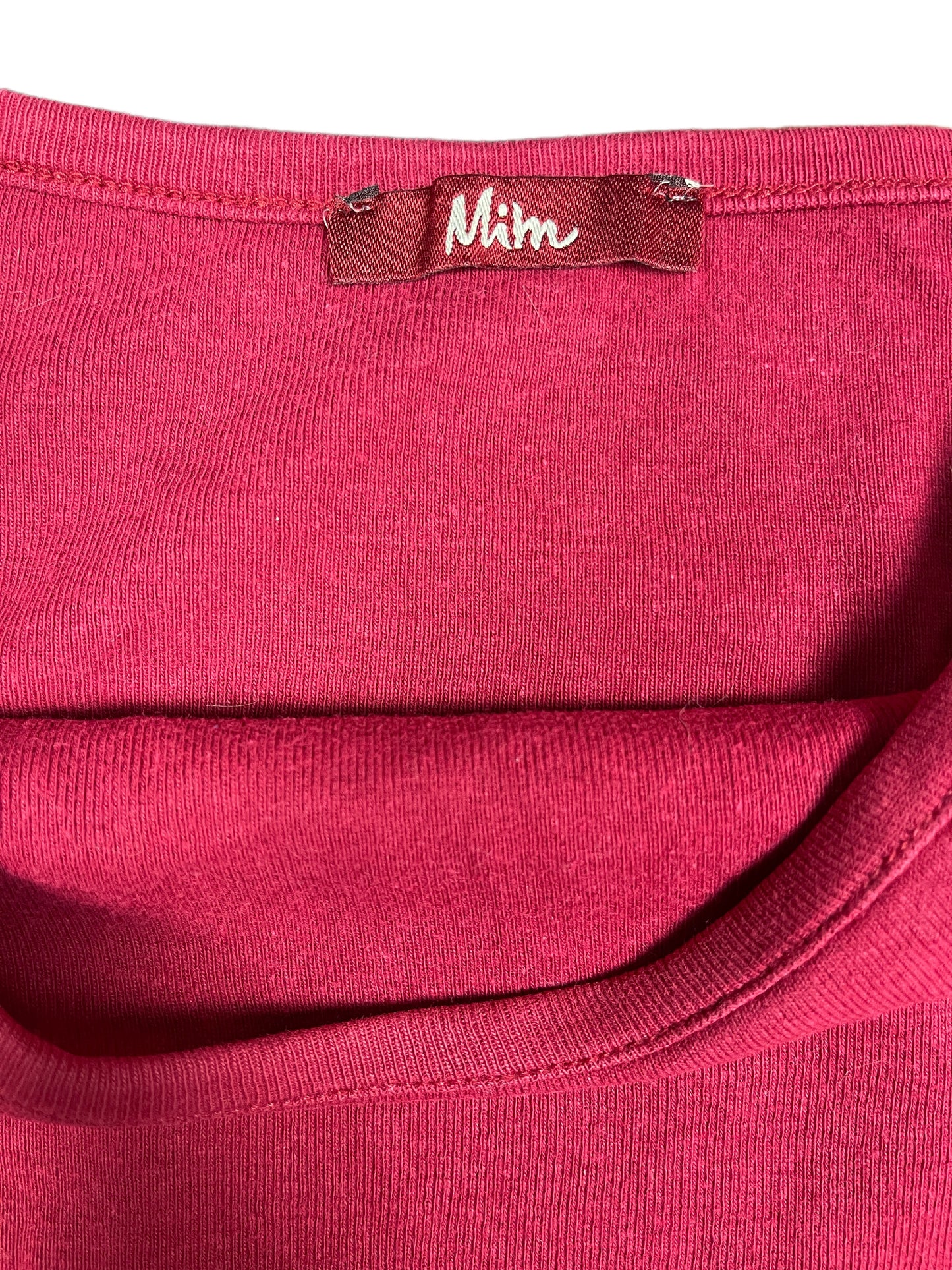 Y2k Mim Sleeveless Top Red - S