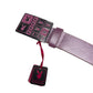 Y2k Playboy Belt Pink 2004