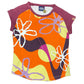 Y2k Mistral Short Sleeve Baby Top Red Orange - XXS/XS