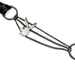 Y2k Playboy Belt Chain Leather PVC Black 2004