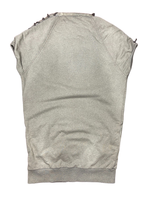Y2k Babylon Thick Short Sleeve Dress Khaki - XXL