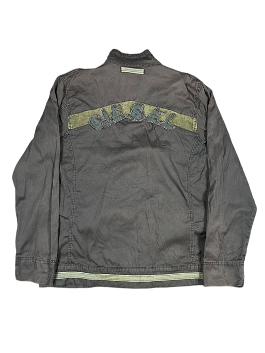 Y2k Diesel Jacket Corduroy Elements Brown - XL