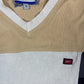 Y2k Reebok Short Sleeve Top Beige - S