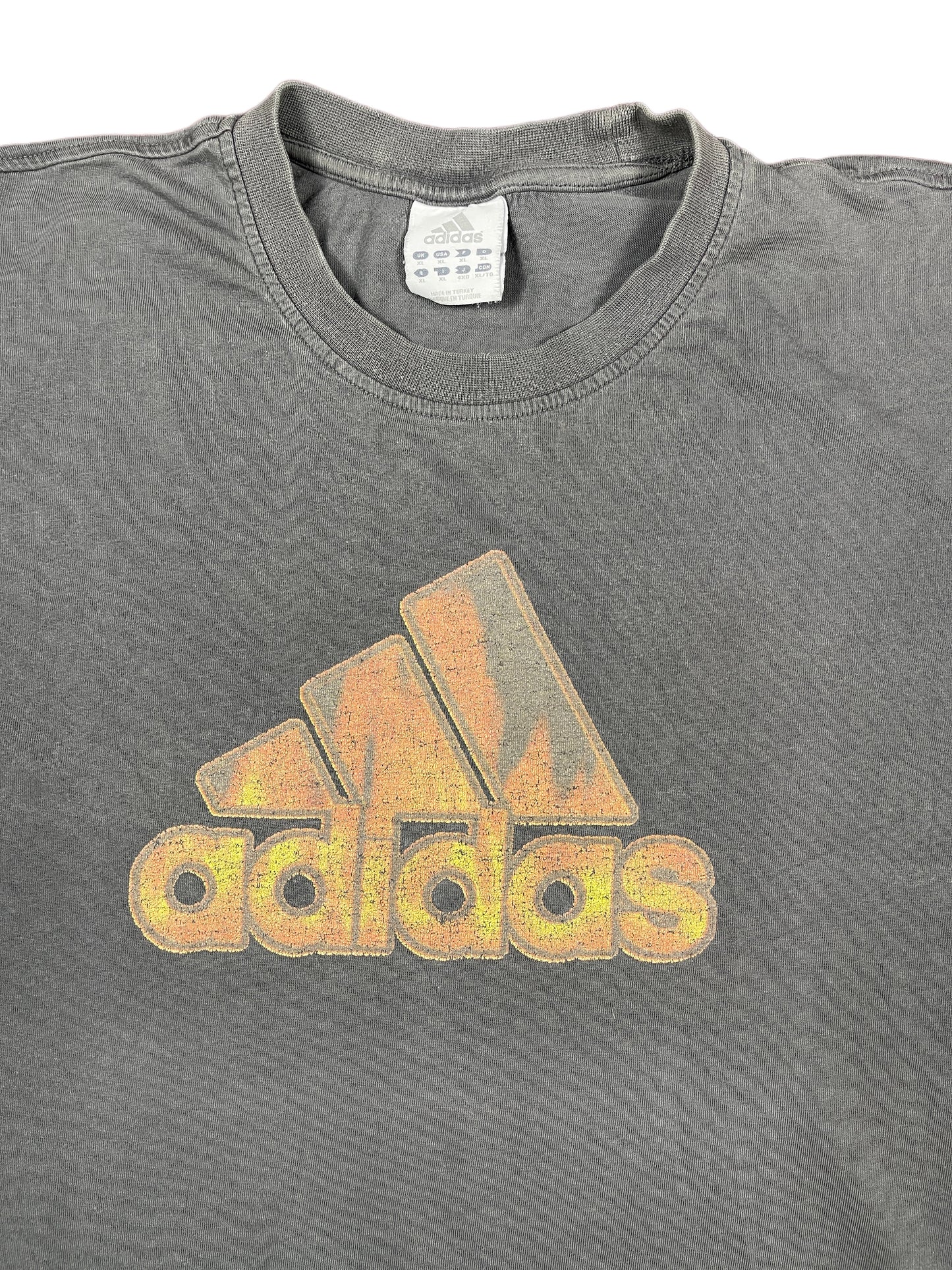 Vintage Adidas T-Shirt Gray - XL