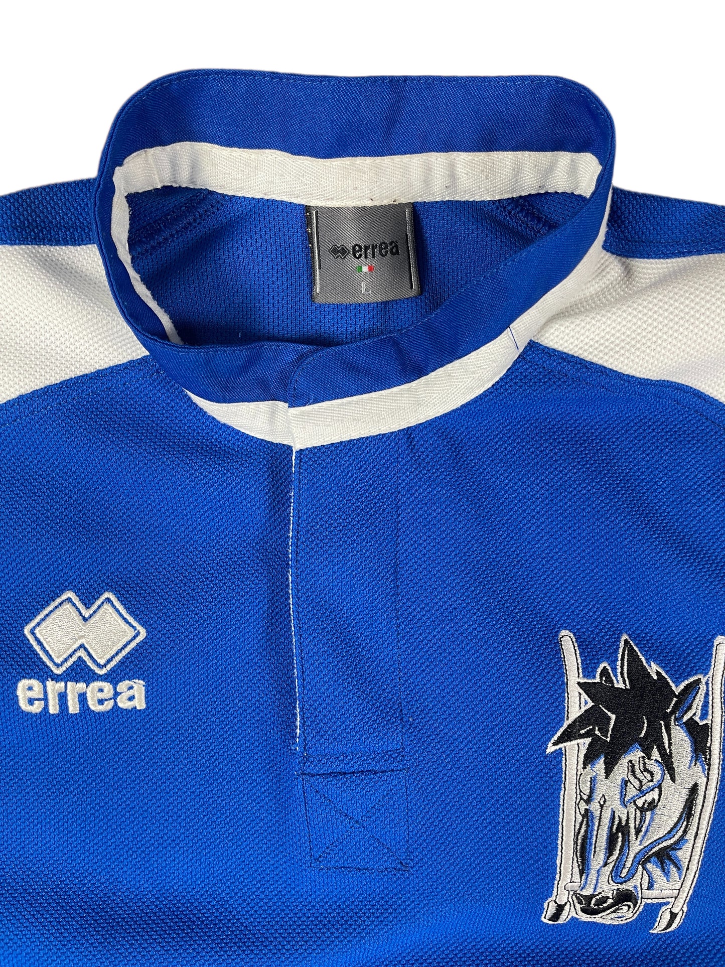 Vintage Errea Sports T-Shirt Blue - L