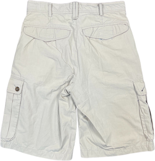 Vintage Camel Cago Shorts Creme Cotton Blend S
