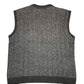Vintage Tiessevi Sleeveless Knitted Sweatshirt Black - L
