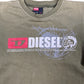 Y2k Diesel Short Sleeve Top Khaki - XS