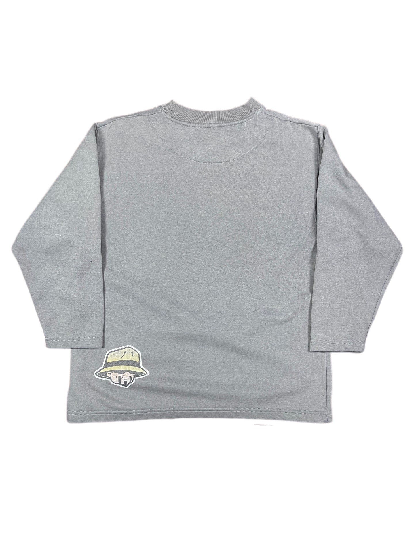 Y2k Bad & Mad Sweatshirt Gray - S