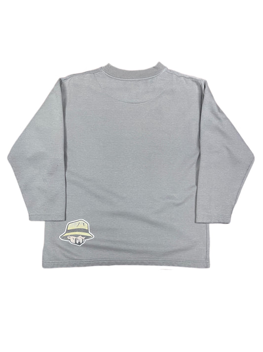 Y2k Bad & Mad Sweatshirt Gray - S