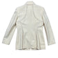 Vintage Gianni Versace Blazer Cream Beige - M/L