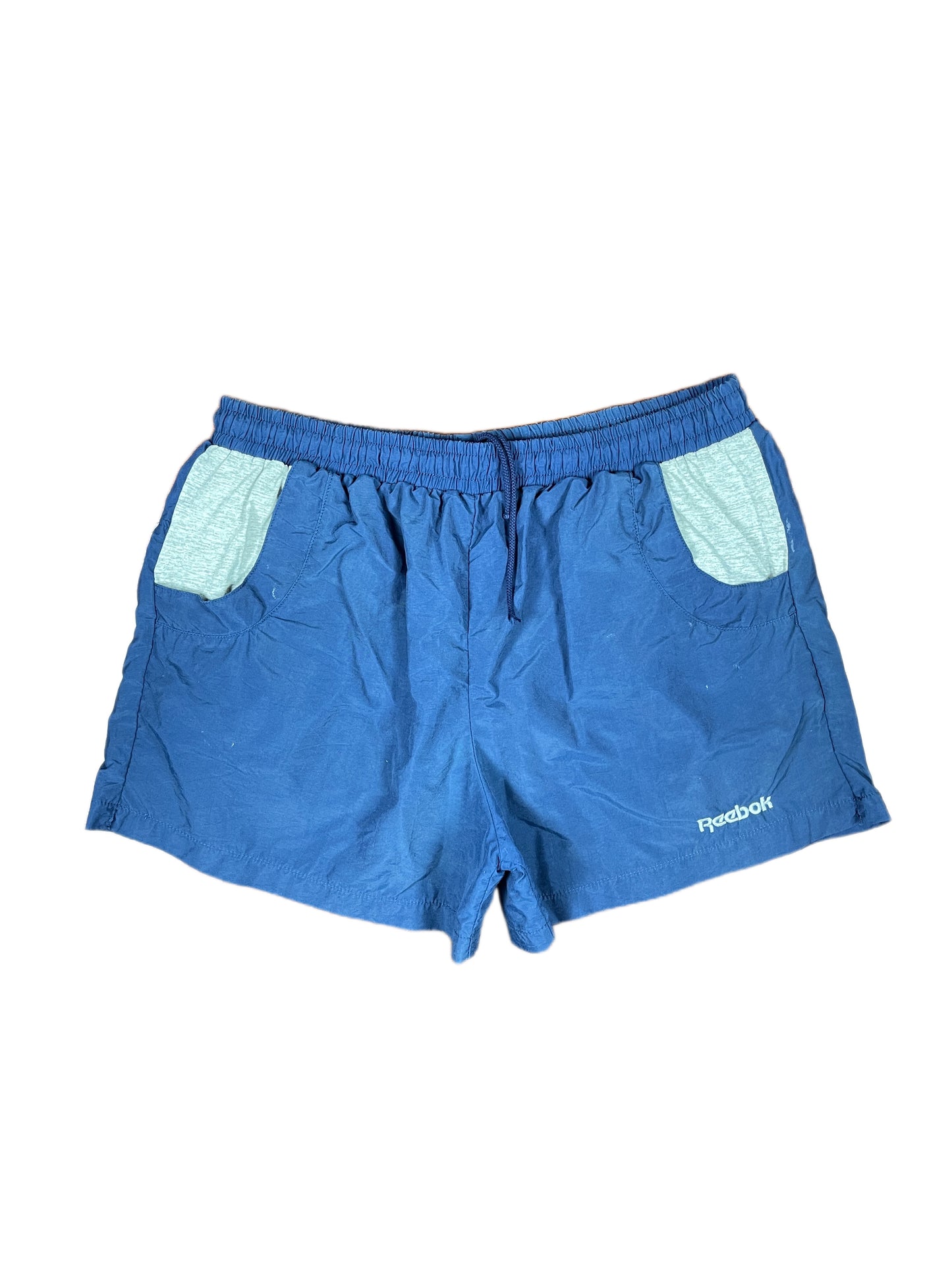 Vintage Reebok Sport Shorts Blue - XL