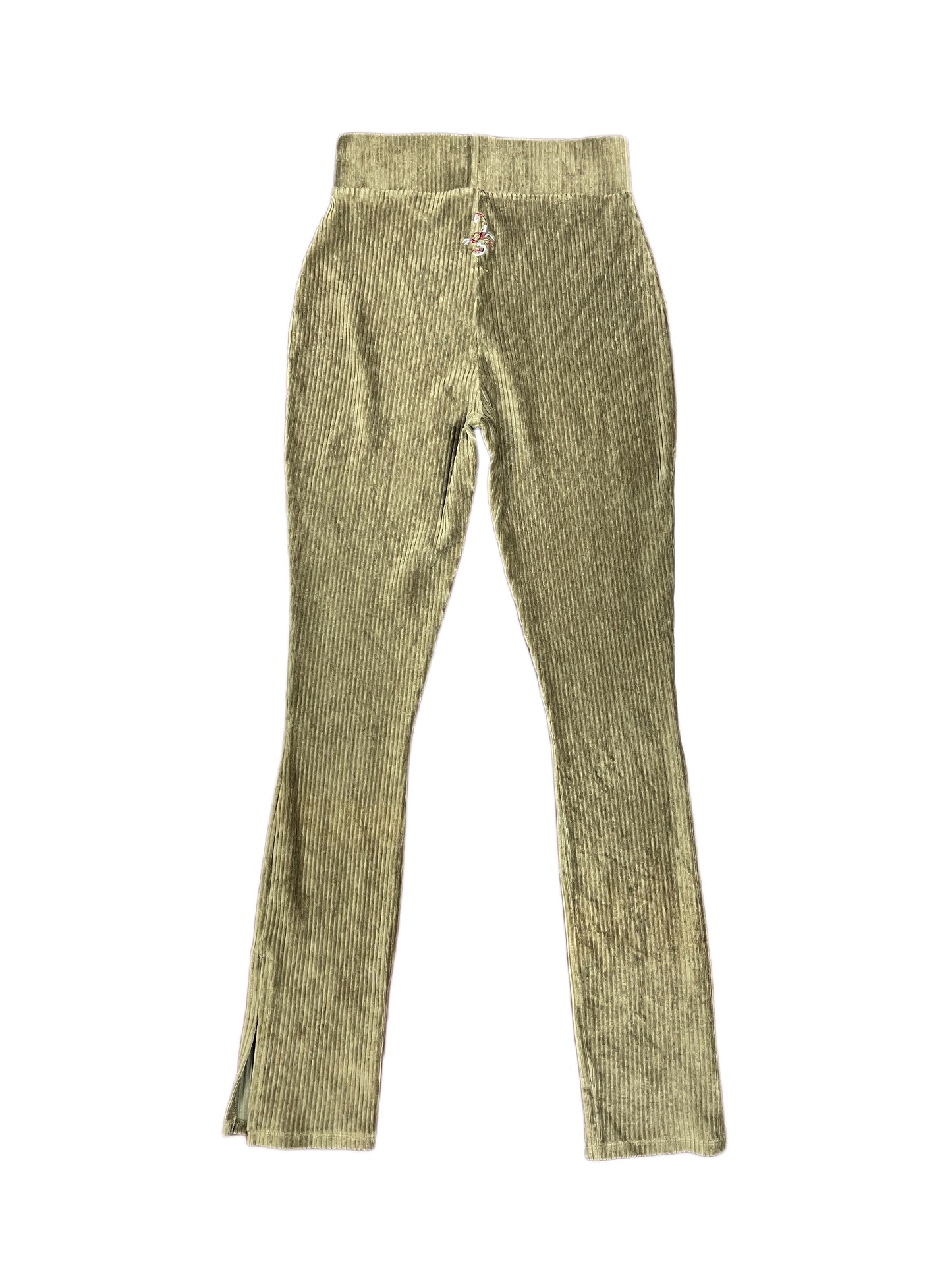 Y2k Corduroy Stretchy Pants Brown Scorpion - M