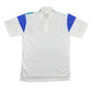 Vintage Adidas 1990s Tennis Polo Shirt White Blue - L