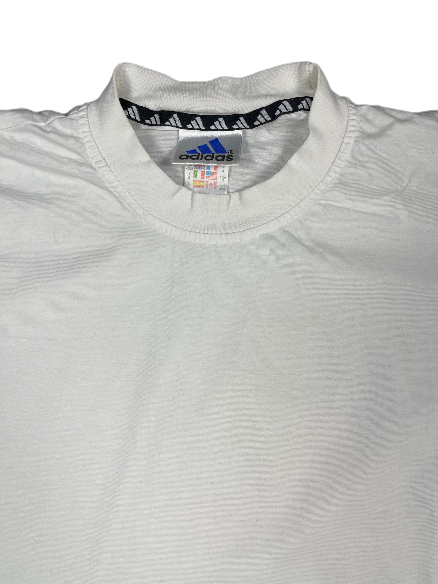 Vintage Adidas T-Shirt White - L