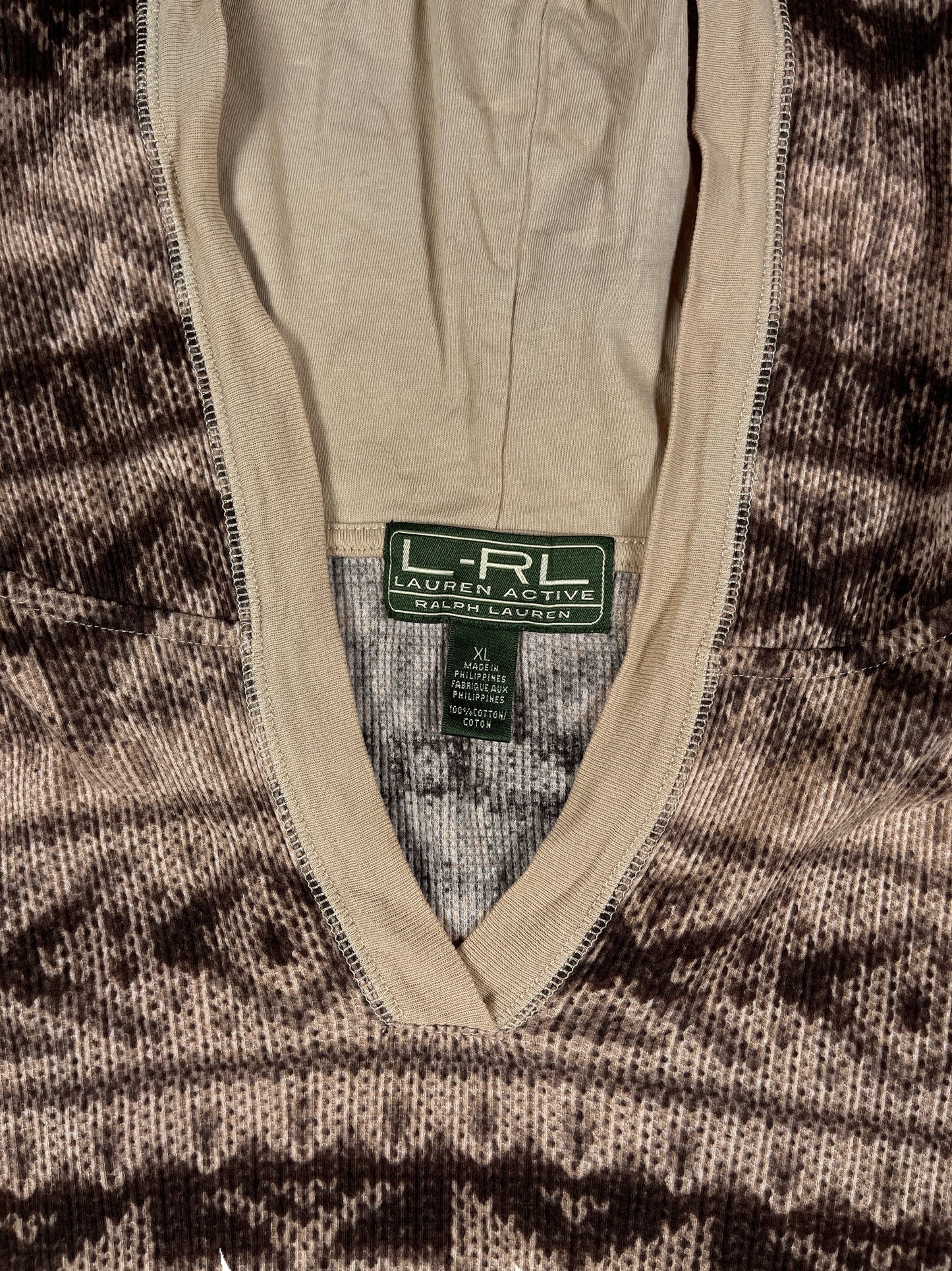 Ralph Lauren Green Label Sports Hoodie Brown - XL