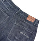 Y2k Disset & Design Bootcut Denim Pants Blue - M