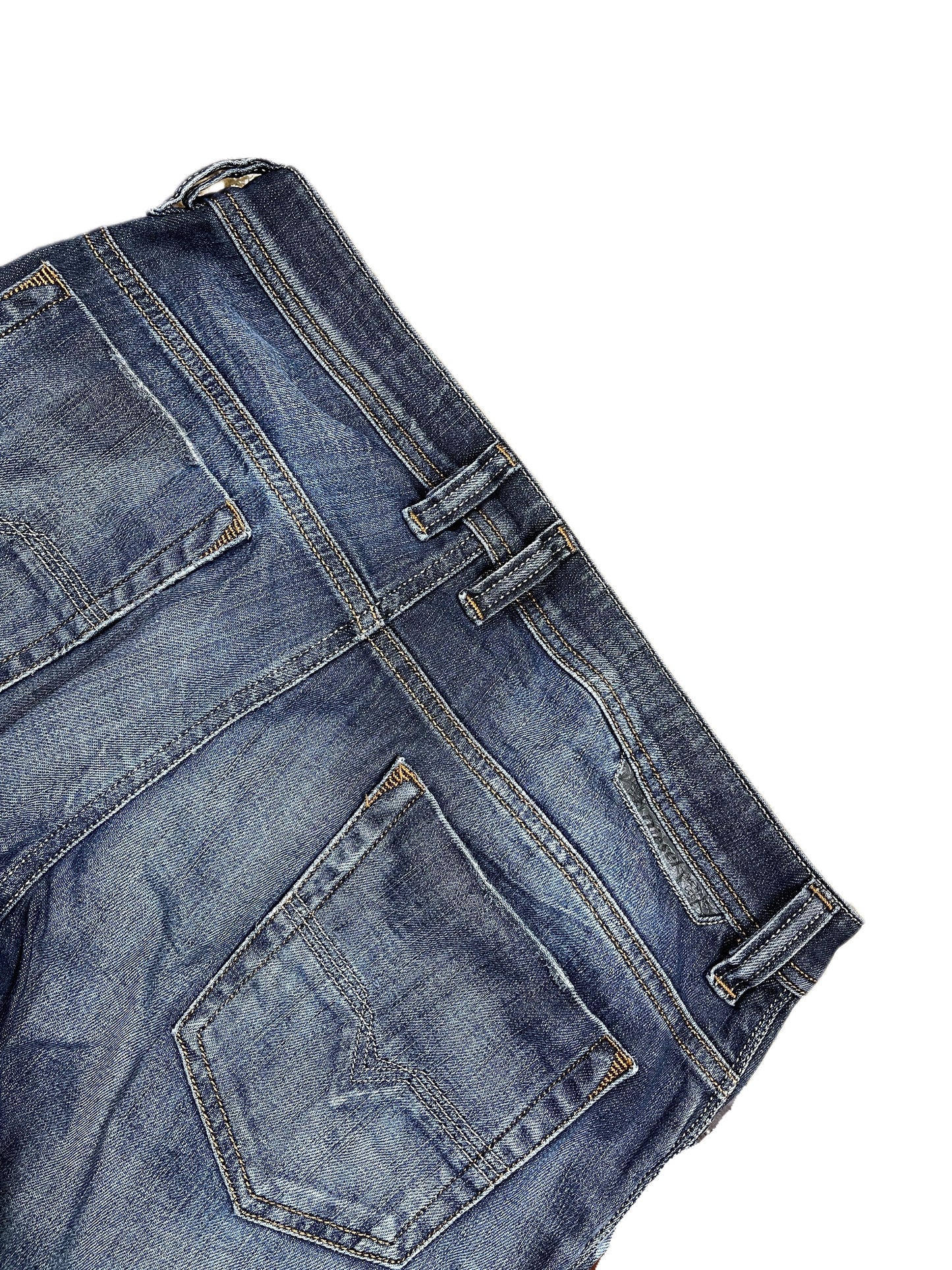 Y2k Diesel Bootcut Low Waist Denim Pants Blue - S/M