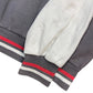 New York Yankees Varsity Jacket Gray White - L