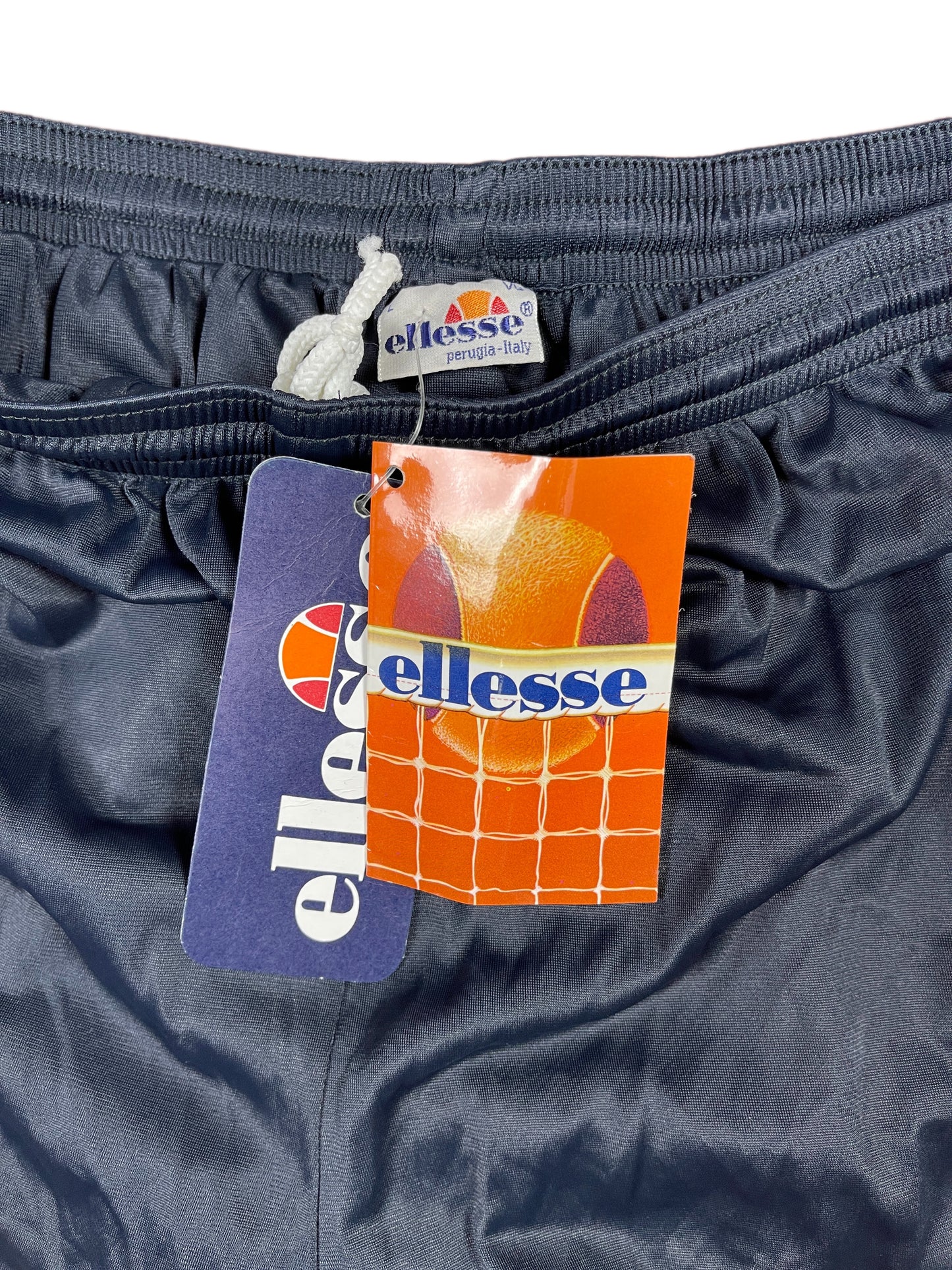 Vintage Ellesse Sport Shorts Black - L