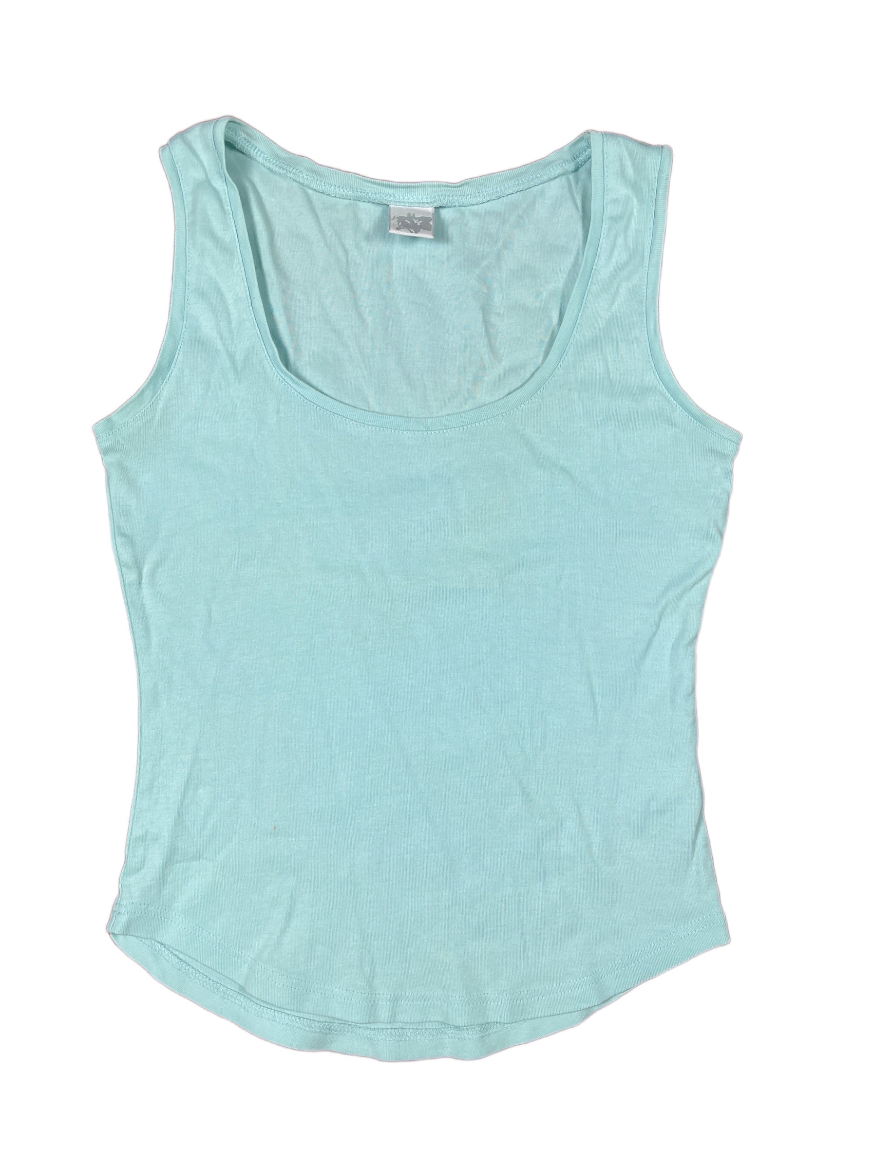 Y2k Camaieu Sleeveless Top Blue - S