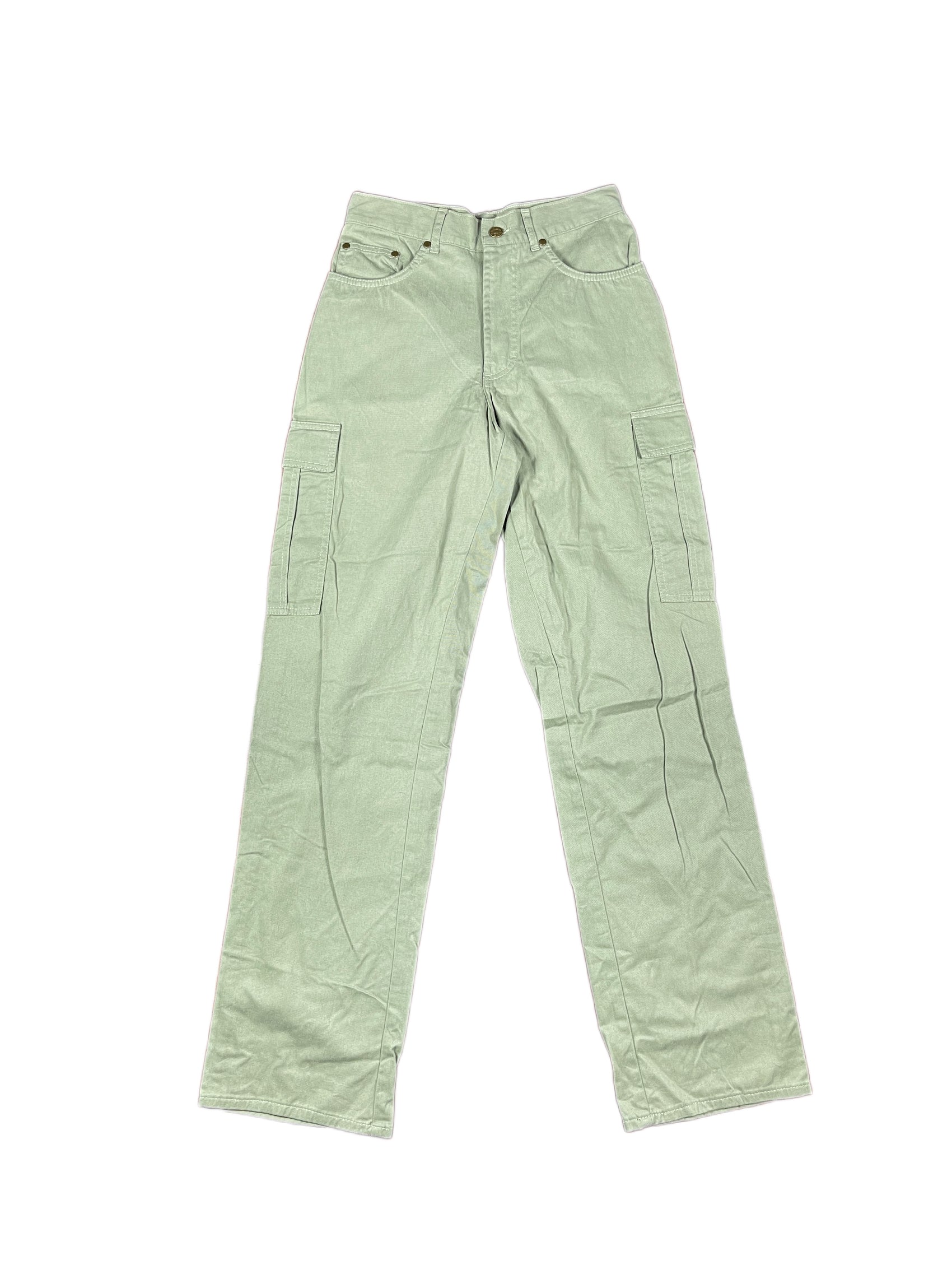 Vintage Zerberus Cargo Pants Olive Green - XS/S