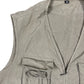 Vintage Cargo Vest Khaki - XL