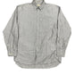 Vintage Valentino Uomo Long Sleeve Shirt Striped Gray - XL