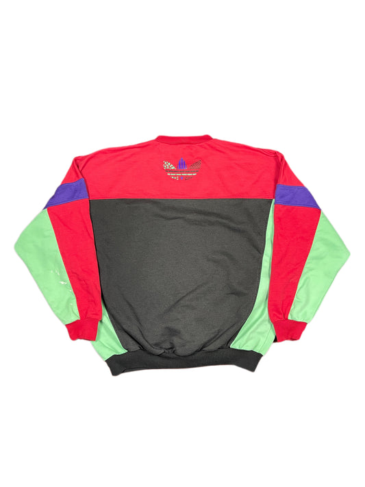 Vintage 90s Adidas Sweatshirt Multicolor - XL