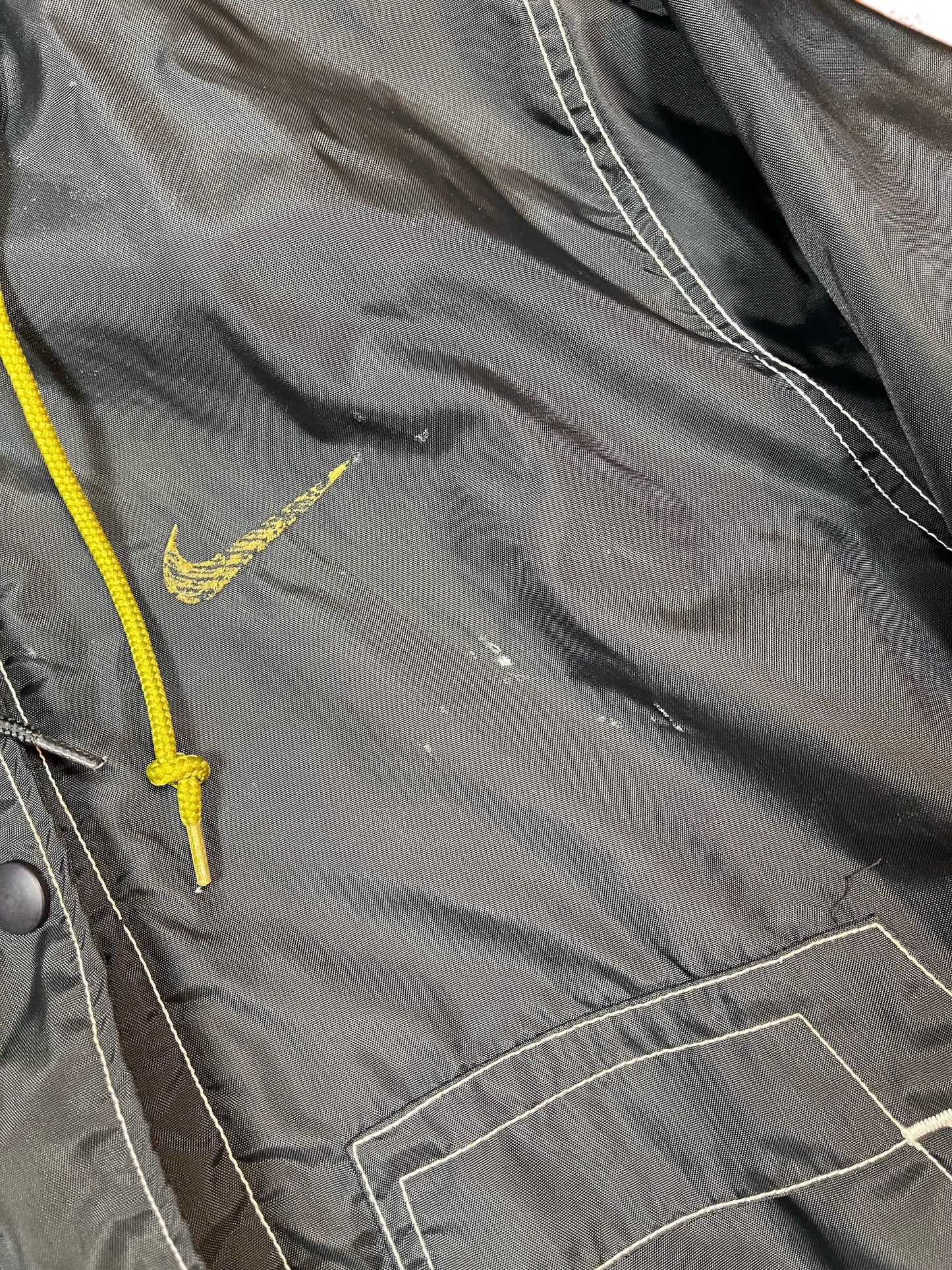 Vintage Nike Sport 1990s Double Layer Jacket Black - M