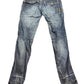Y2k G-Star Low Waist Opium Skinny Denim Pants Blue - M/L