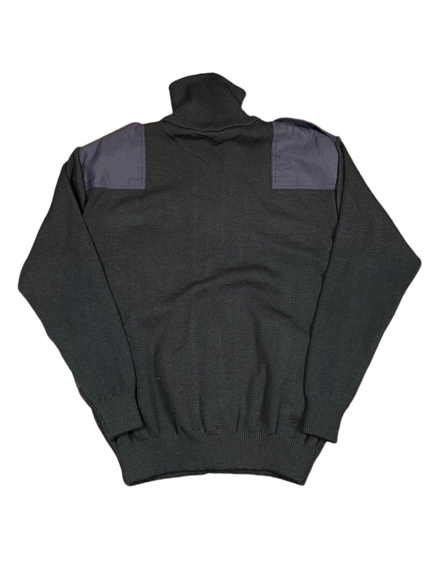 Vintage Firefighter Horath Knitted Zip Sweatshirt Navy - XL