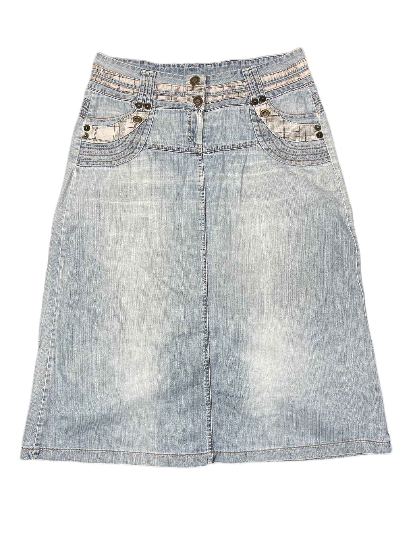 Vintage KYL Denim Skirt Blue - XXXXL
