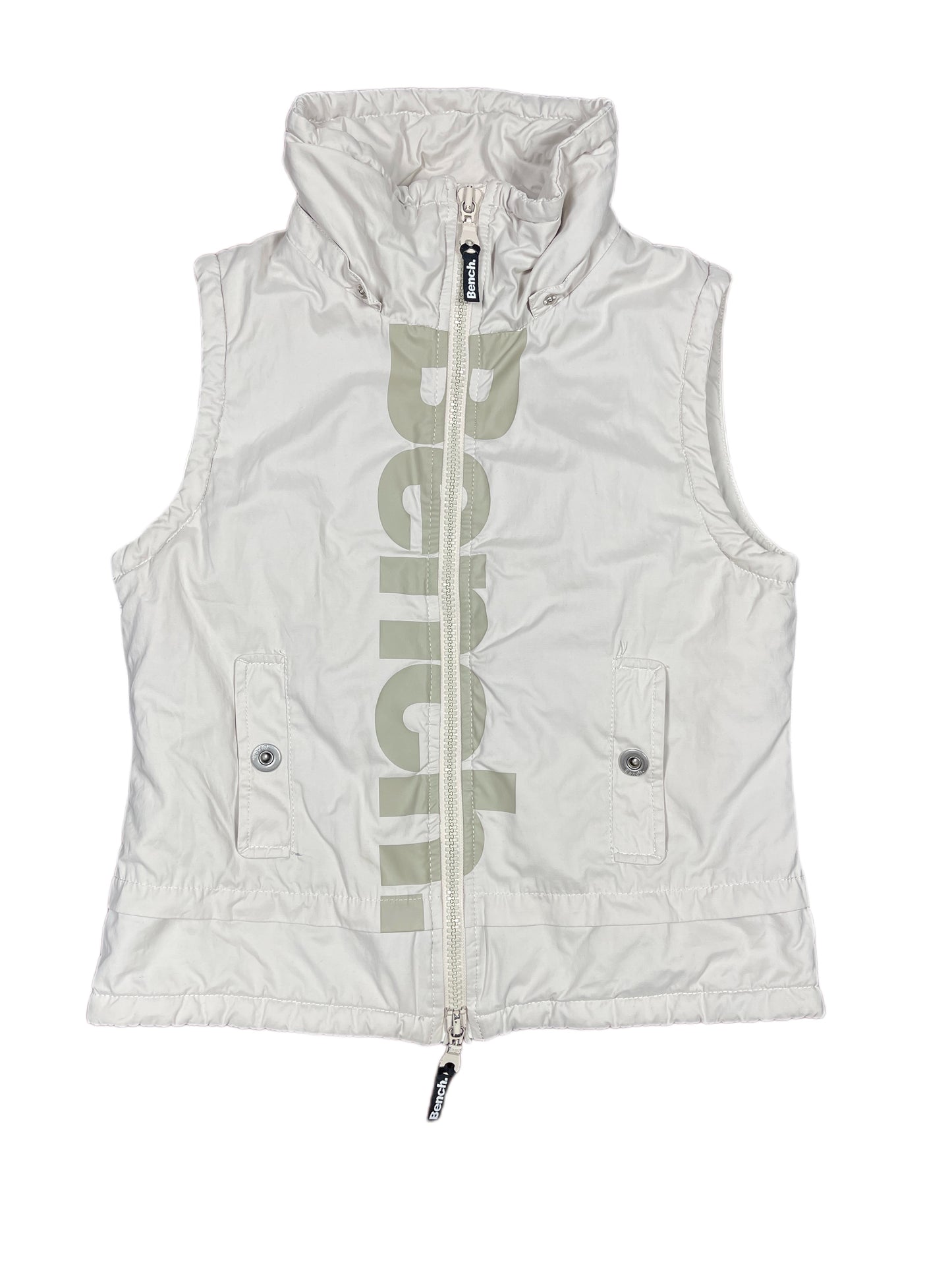 Y2k Bench Vest Cream - L