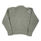 Vintage Army Knitted Army Sweatshirt Khaki - S