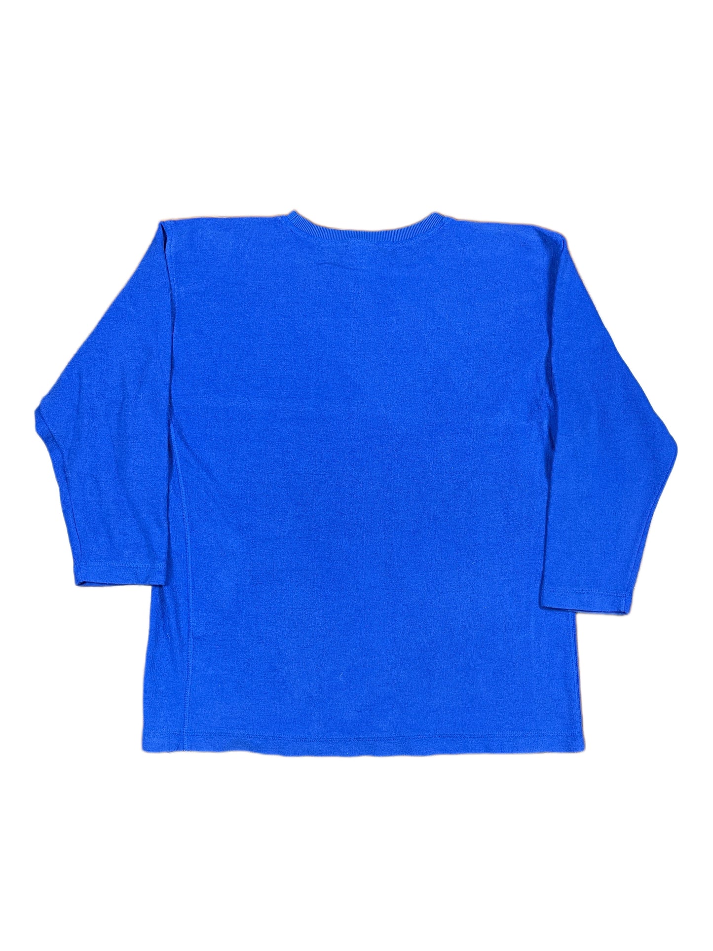 Vintage Reebok Sweatshirt Blue - XL