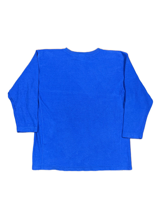 Vintage Reebok Sweatshirt Blue - XL