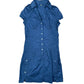 Y2k Pimkie Short Sleeve Dress Blue - S