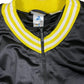 Vintage Adidas 2000s Sport Jacket Vest Gray Black Yellow - M