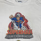 Vintage Superman Warner Bros Movie World T-Shirt White 2002 - S