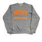 Vintage 2000s Nike Sweatshirt Spellout Gray S