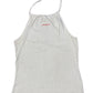 Y2k Reebok Sleeveless Neck Holder Top Cream M