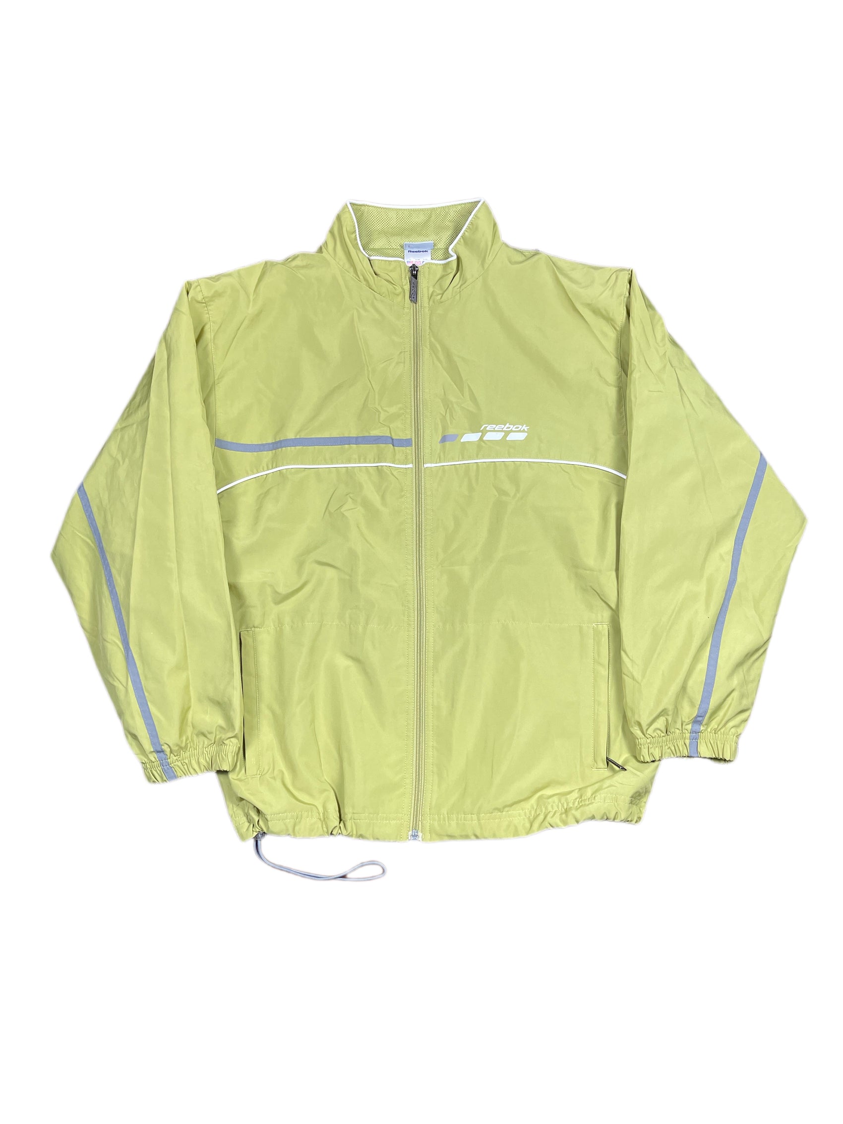 Y2k 2000s Reebok Sport Jacket Green XS