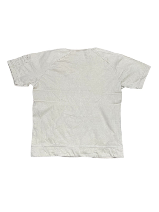 Vintage Champion Short Sleeve Top Beige M