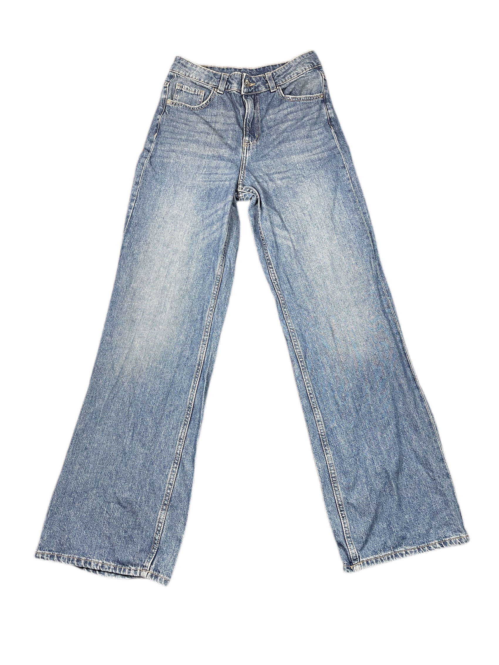 Y2k Divided H&M Bootcut Denim Pants Blue S