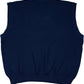 Vintage Hp.Roessler Sweater Vest Navy Blue Wool Blend XL