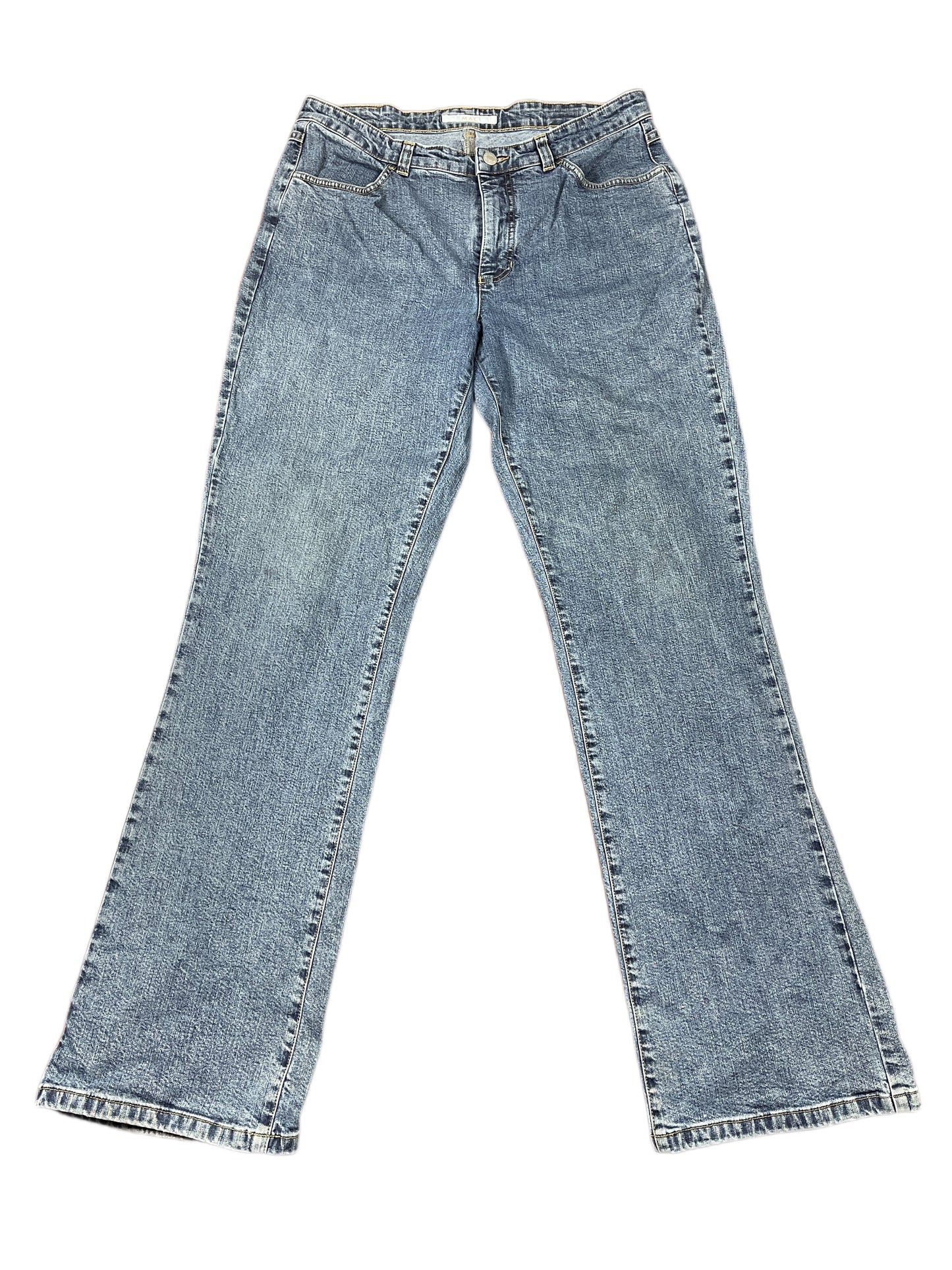 Y2k MAC Flared Denim Pants Blue - XXL