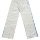Y2k Nike 2000s Bootcut Sport Pants Cream Blue - M
