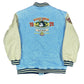 Vintage Disney Mickey Mouse 1990s Denim Collage Jacket Beige Blue - M