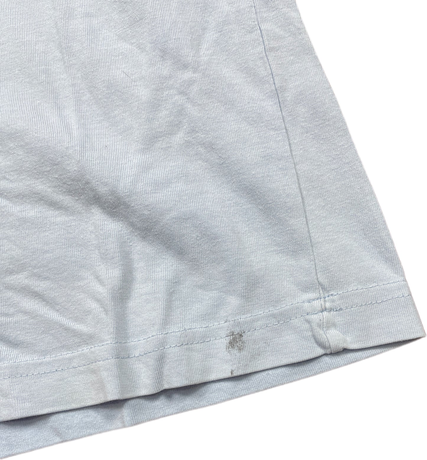 Vintage Nike T-Shirt Baby Blue Cotton 00s M